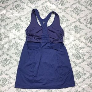 Lululemon blue tank sz 4